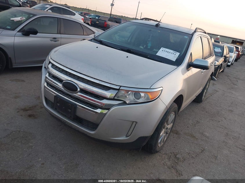 Vin: 2fmdk3jc6dbe03230, lot: 44000312, ford edge sel 20132