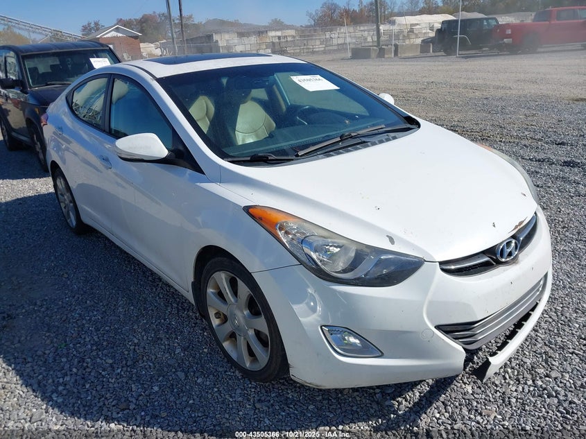 2013 HYUNDAI ELANTRA LIMITED - 5NPDH4AE1DH391390