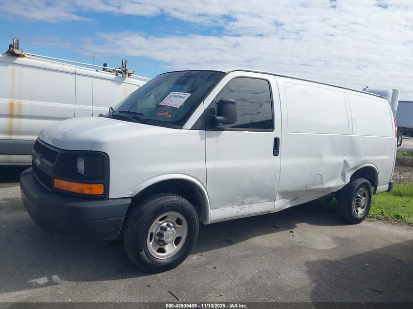 2015 Chevrolet Express 2500 Work Van VIN: 1GCWGFCF1F1270480 Lot: 43505406