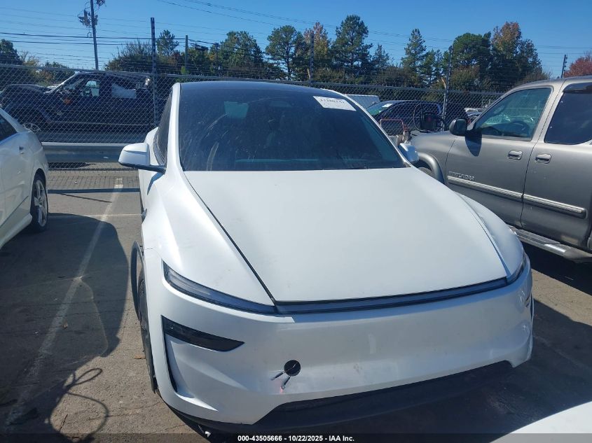 2026 Tesla Model Y Long Range Dual Motor All-Wheel Drive/Long Range Launch Series VIN: 7SAYGDEE9TA461276 Lot: 43505666