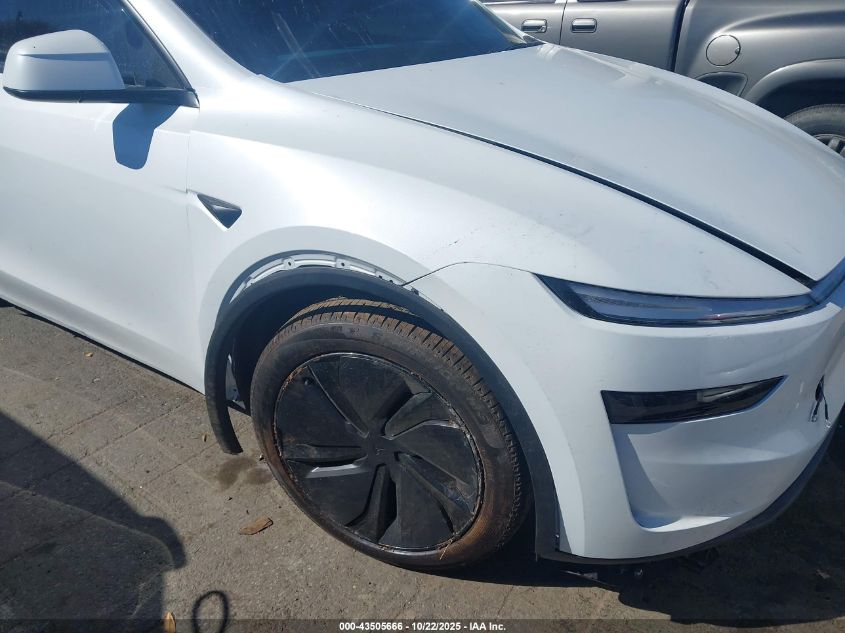 2026 Tesla Model Y Long Range Dual Motor All-Wheel Drive/Long Range Launch Series VIN: 7SAYGDEE9TA461276 Lot: 43505666