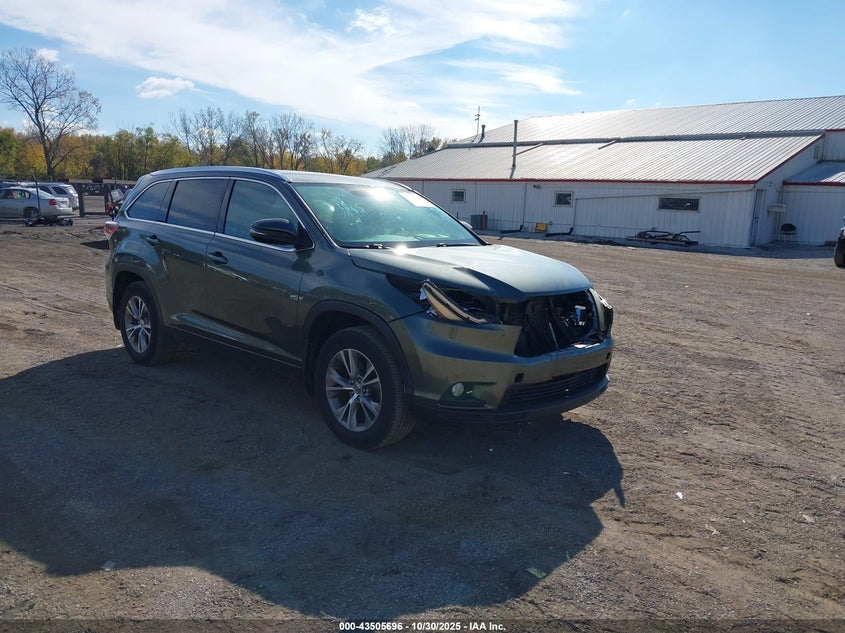 TOYOTA HIGHLANDER XLE V6