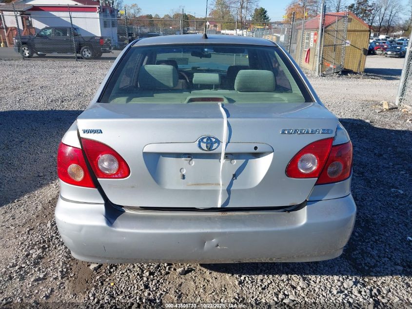 2006 Toyota Corolla Ce VIN: 2T1BR32E66C608130 Lot: 43505733