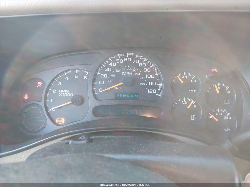 2004 Chevrolet Avalanche 1500 VIN: 3GNEC12T74G198952 Lot: 43505752