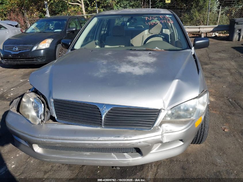 2003 Mitsubishi Lancer Es VIN: JA3AJ26E53U025505 Lot: 43505762