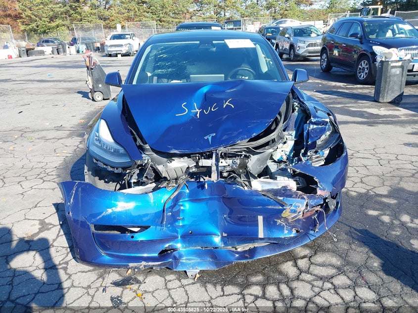 2021 Tesla Model 3 Long Range Dual Motor All-Wheel Drive VIN: 5YJ3E1EB9MF848867 Lot: 43505825