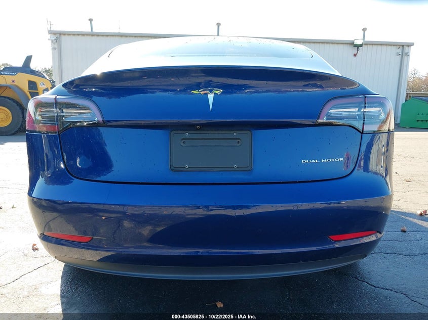 2021 Tesla Model 3 Long Range Dual Motor All-Wheel Drive VIN: 5YJ3E1EB9MF848867 Lot: 43505825