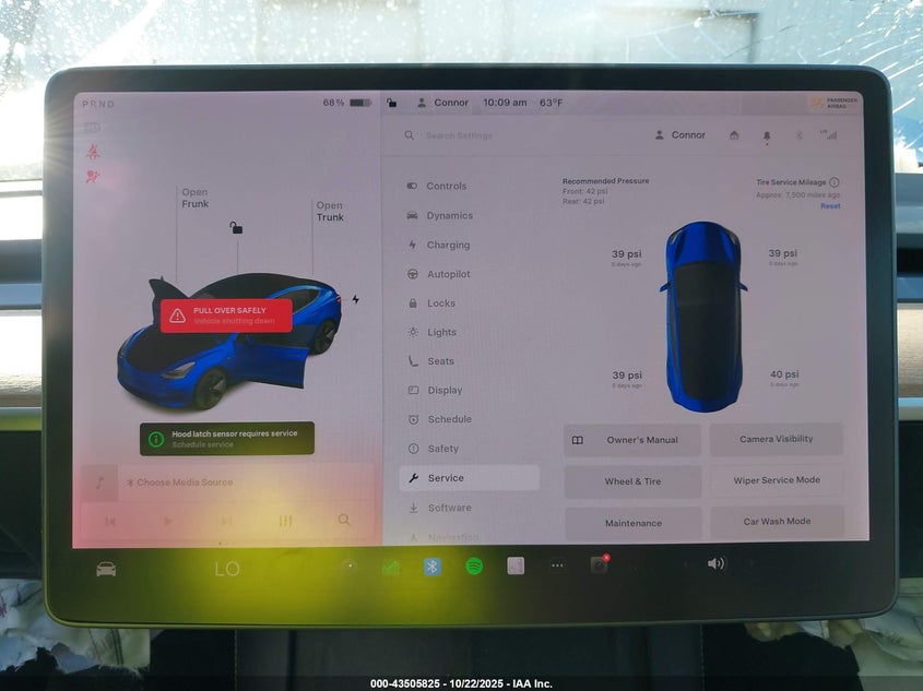 2021 Tesla Model 3 Long Range Dual Motor All-Wheel Drive VIN: 5YJ3E1EB9MF848867 Lot: 43505825