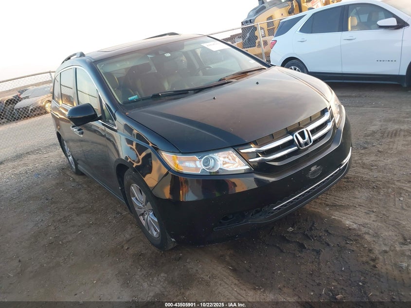 2014 HONDA ODYSSEY EX-L - 5FNRL5H6XEB055424