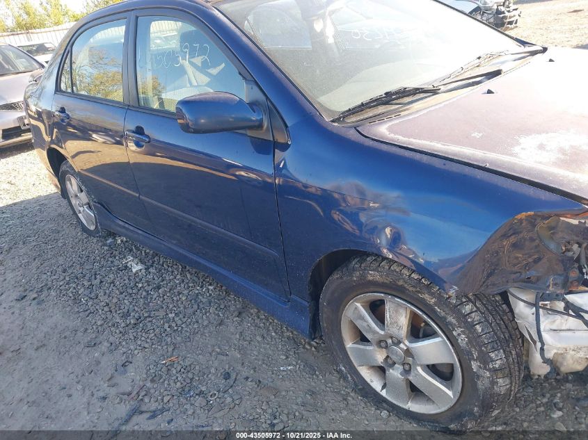 2005 Toyota Corolla S VIN: 1NXBR32E25Z454707 Lot: 43505972