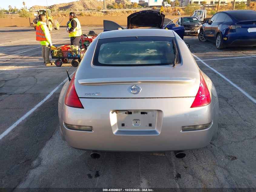 2005 Nissan 350Z Enthusiast VIN: JN1AZ34D15M601140 Lot: 43506027