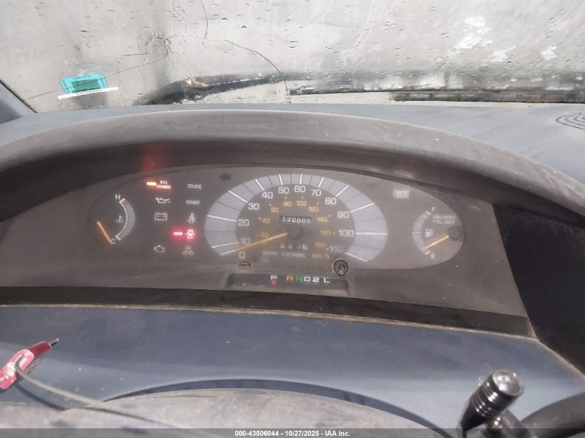 1991 Toyota Previa Dlx VIN: JT3AC11R1M0021951 Lot: 43506044