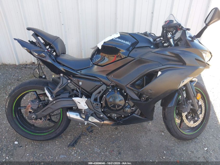 2025 Kawasaki Ex650 R VIN: ML5EXER19SDAF3097 Lot: 43506046