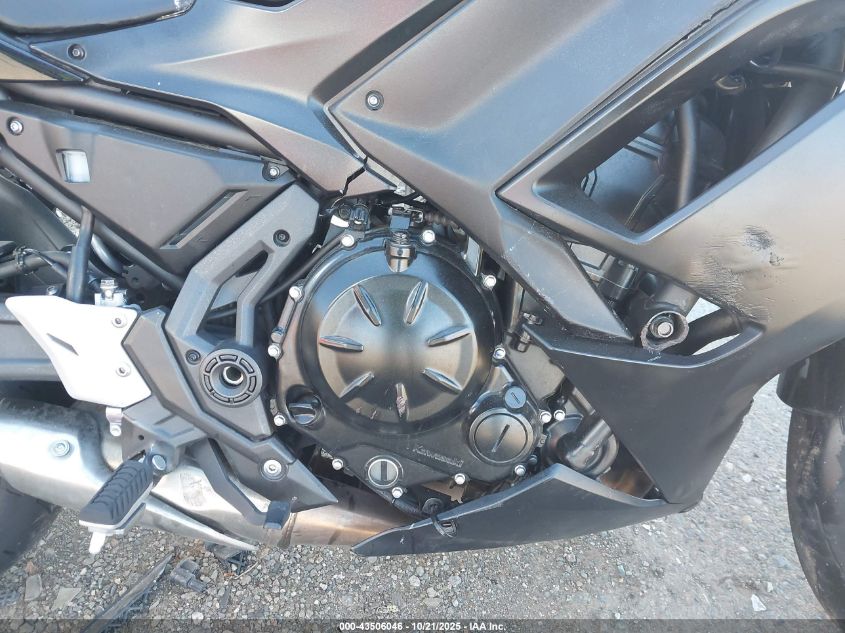 2025 Kawasaki Ex650 R VIN: ML5EXER19SDAF3097 Lot: 43506046