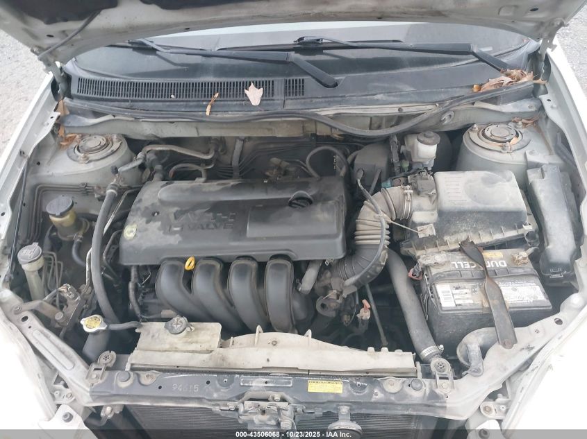 2003 Toyota Matrix Xr VIN: 2T1LR32EX3C034762 Lot: 43506068