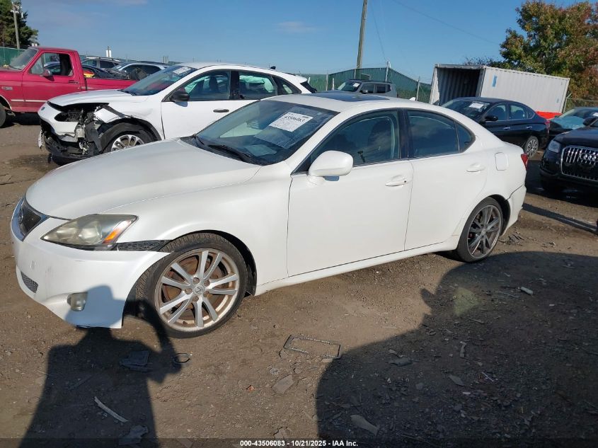 2007 Lexus Is 250 VIN: JTHBK262975049569 Lot: 43506083