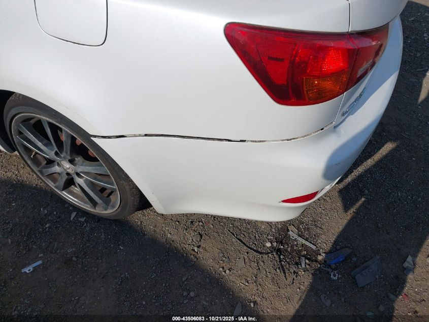 2007 Lexus Is 250 VIN: JTHBK262975049569 Lot: 43506083