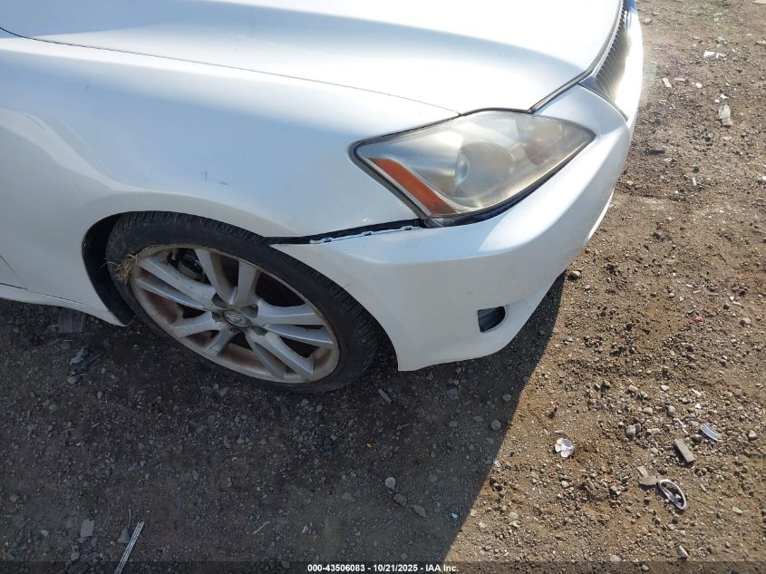 2007 Lexus Is 250 VIN: JTHBK262975049569 Lot: 43506083