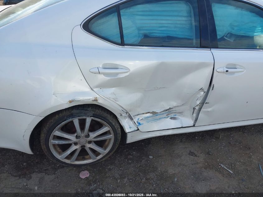 2007 Lexus Is 250 VIN: JTHBK262975049569 Lot: 43506083