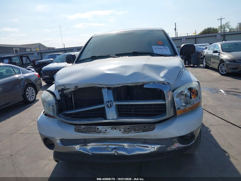 2006 Dodge Ram 1500 Slt VIN: 1D7HA18NX6S597909 Lot: 43506170