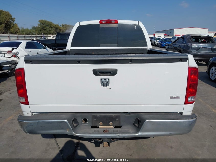 2006 Dodge Ram 1500 Slt VIN: 1D7HA18NX6S597909 Lot: 43506170