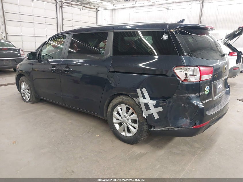2016 KIA SEDONA LX KNDMB5C16G6082515
