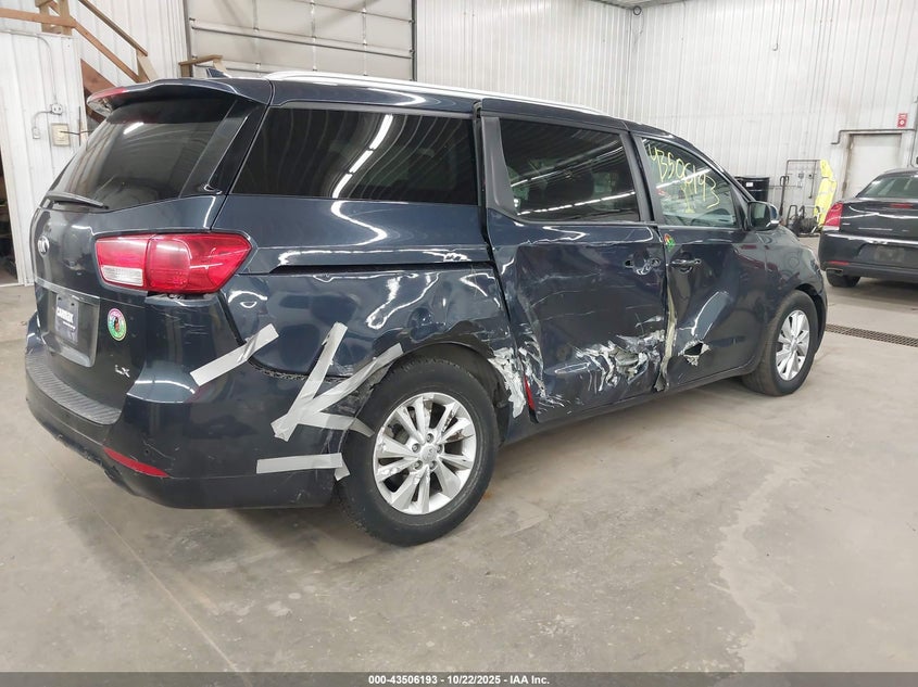 2016 KIA SEDONA LX KNDMB5C16G6082515