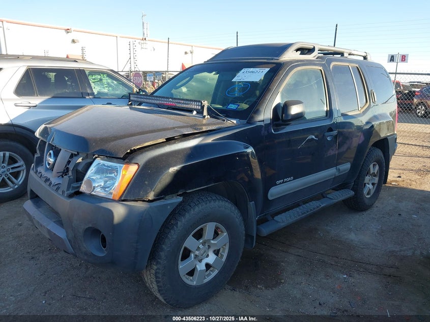 5N1AN08W77C503186 2007 NISSAN XTERRA photo no. 2