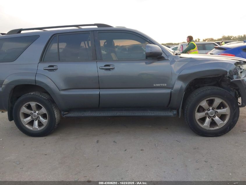2007 Toyota 4Runner Limited V6 VIN: JTEZU17R178078865 Lot: 43506293