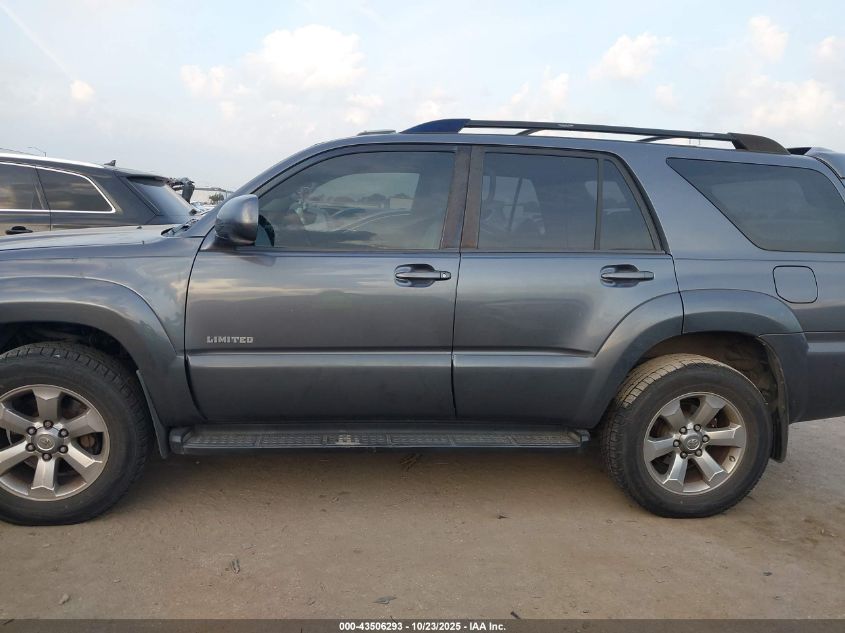 2007 Toyota 4Runner Limited V6 VIN: JTEZU17R178078865 Lot: 43506293