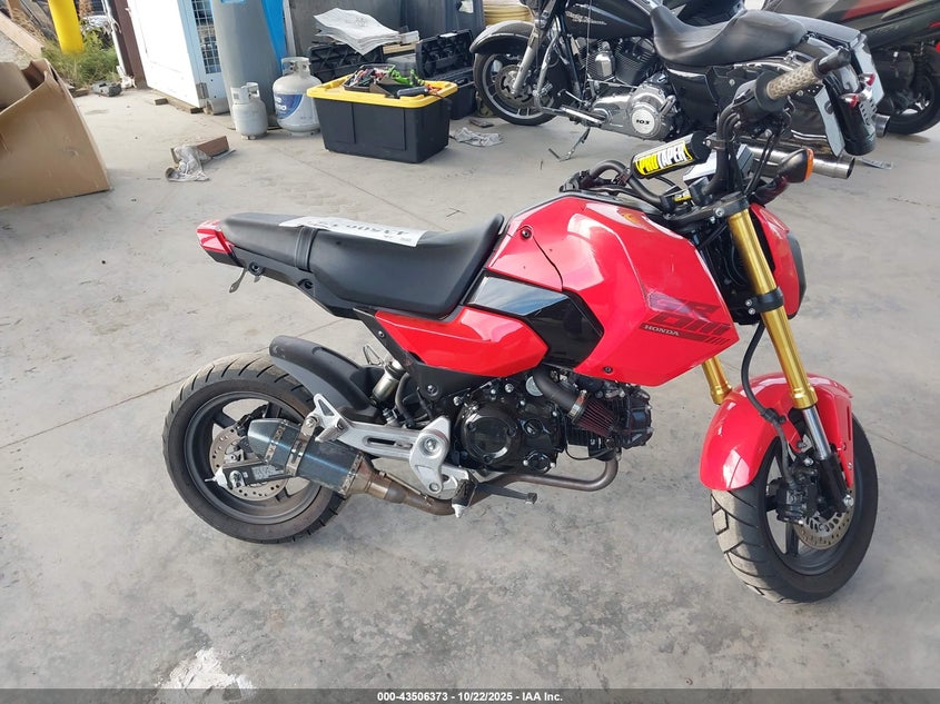 2025 Honda Grom 125 VIN: MLHJC9213S5301600 Lot: 43506373