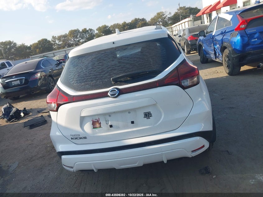 2021 NISSAN KICKS S XTRONIC CVT 3N1CP5BV4ML529199