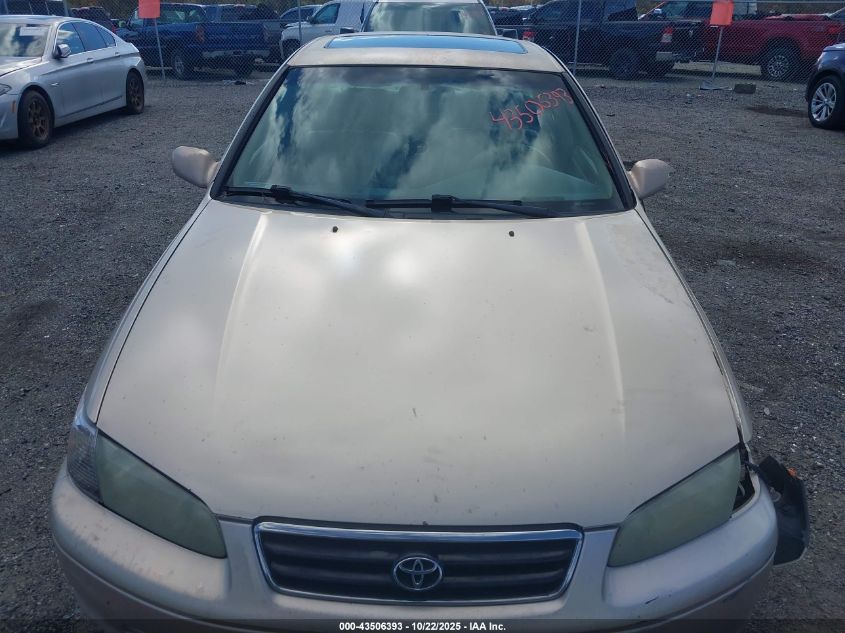 2001 Toyota Camry Xle V6 VIN: 4T1BF28K11U124485 Lot: 43506393