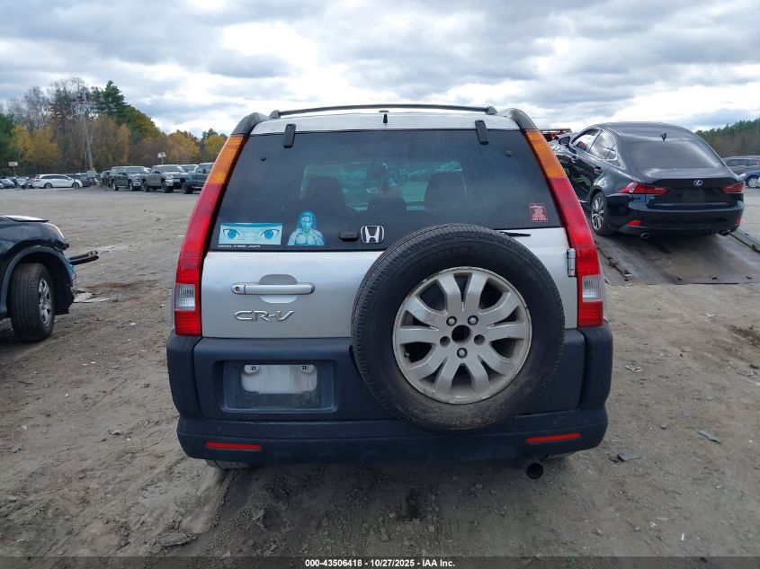 2006 Honda Cr-V Ex VIN: SHSRD78816U415863 Lot: 43506418