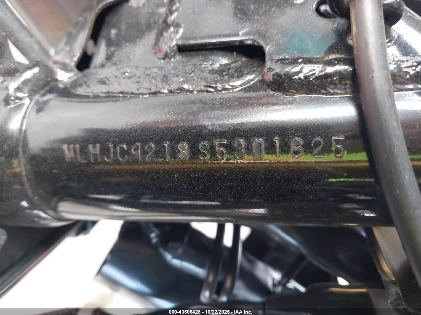 2025 Honda Grom 125 VIN: MLHJC9218S5301625 Lot: 43506428