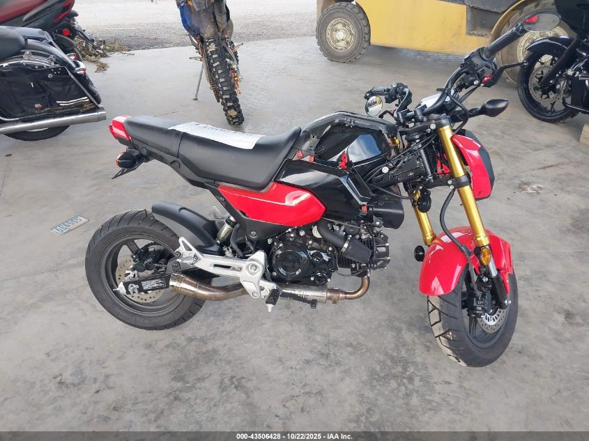 2025 Honda Grom 125 VIN: MLHJC9218S5301625 Lot: 43506428