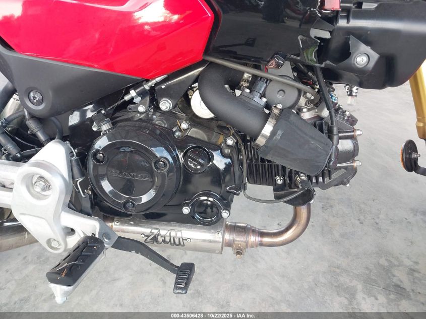 2025 Honda Grom 125 VIN: MLHJC9218S5301625 Lot: 43506428