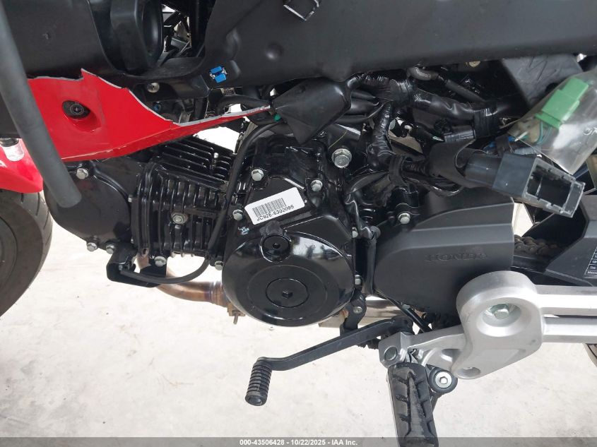 2025 Honda Grom 125 VIN: MLHJC9218S5301625 Lot: 43506428