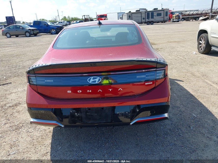 2025 HYUNDAI SONATA HYBRID SEL KMHL34JJ5SA127337