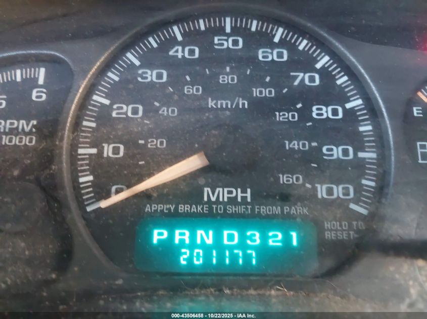 2002 Chevrolet Silverado 1500Hd Lt VIN: 1GCGK13U62F105008 Lot: 43506458