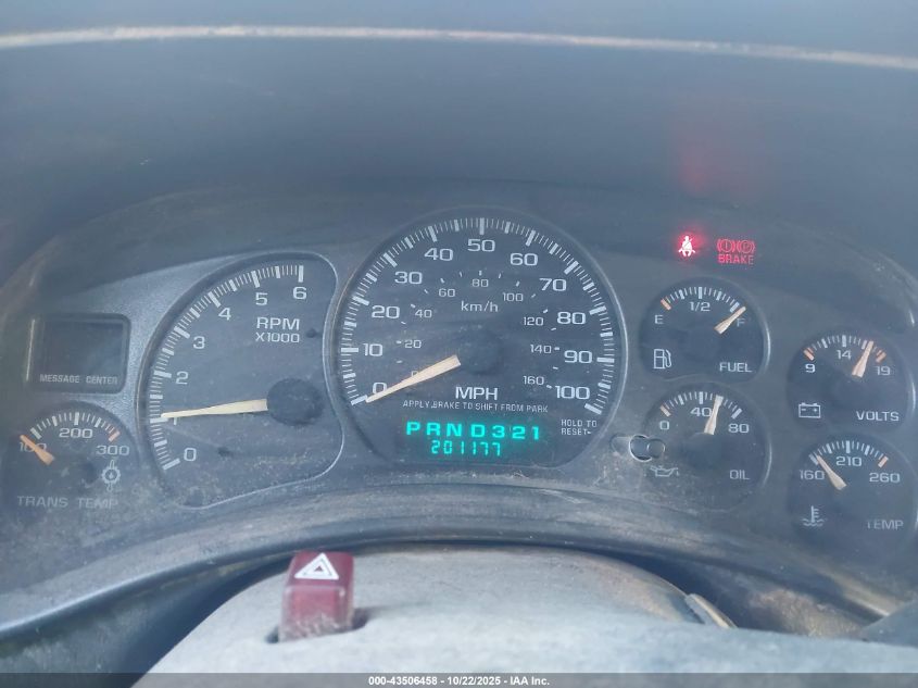 2002 Chevrolet Silverado 1500Hd Lt VIN: 1GCGK13U62F105008 Lot: 43506458