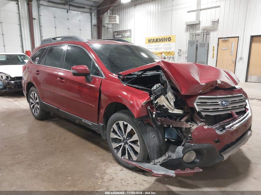 2017 SUBARU OUTBACK 2.5I LIMITED - 4S4BSANC5H3432116