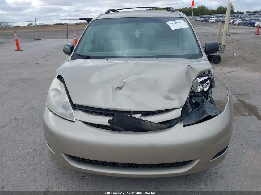 2007 Toyota Sienna Le VIN: 5TDZK23C27S034578 Lot: 43506517