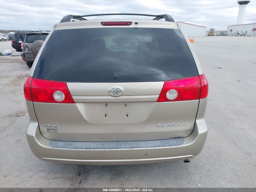 2007 Toyota Sienna Le VIN: 5TDZK23C27S034578 Lot: 43506517