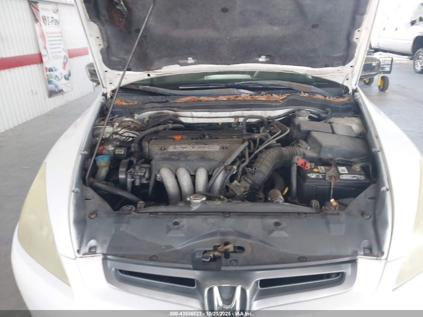 2004 Honda Accord 2.4 Lx VIN: 1HGCM56354A164653 Lot: 43506523