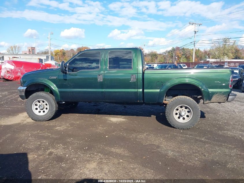 2000 Ford F-250 Lariat/Xl/Xlt VIN: 1FTNW21F0YEA85956 Lot: 43506530