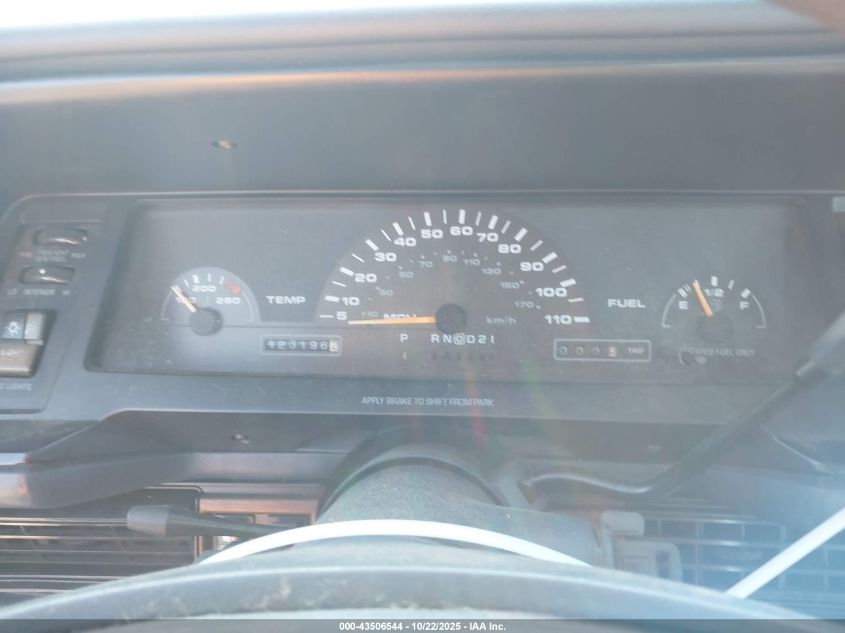 1993 Oldsmobile 98 Regency Elite VIN: 1G3CW53L4P4301601 Lot: 43506544