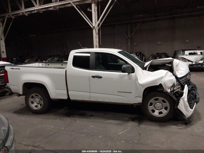 2021 Chevrolet Colorado 4Wd Long Box Wt VIN: 1GCHTBEN5M1231244 Lot: 43506599