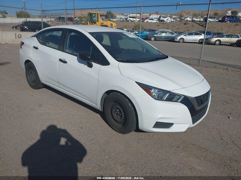 2020 NISSAN VERSA S XTRONIC CVT - 3N1CN8DV5LL858142