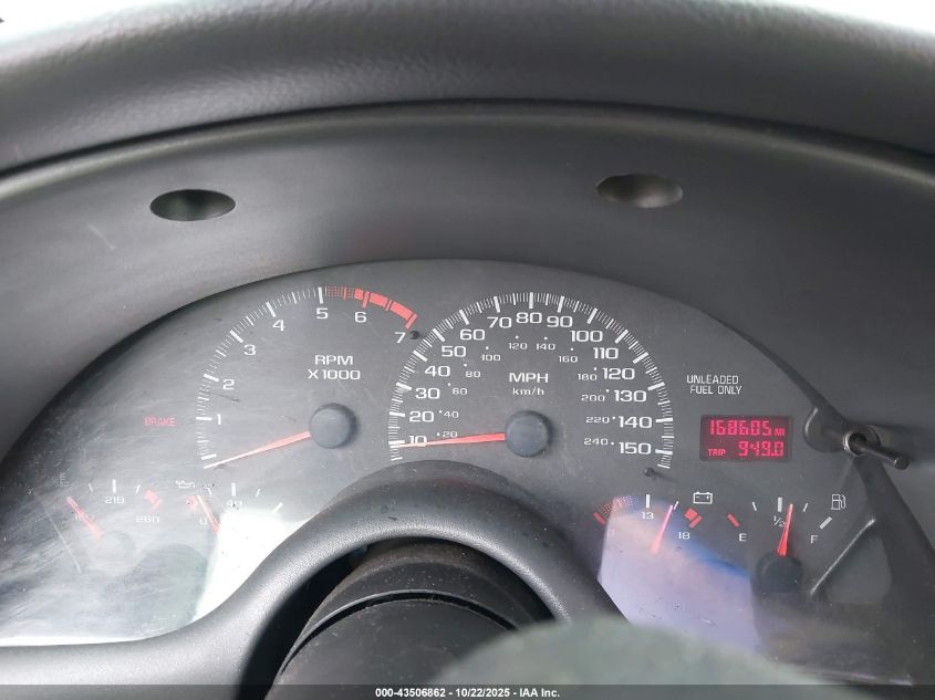 1997 Chevrolet Camaro Ss/Z28 VIN: 2G1FP22P0V2128698 Lot: 43506862